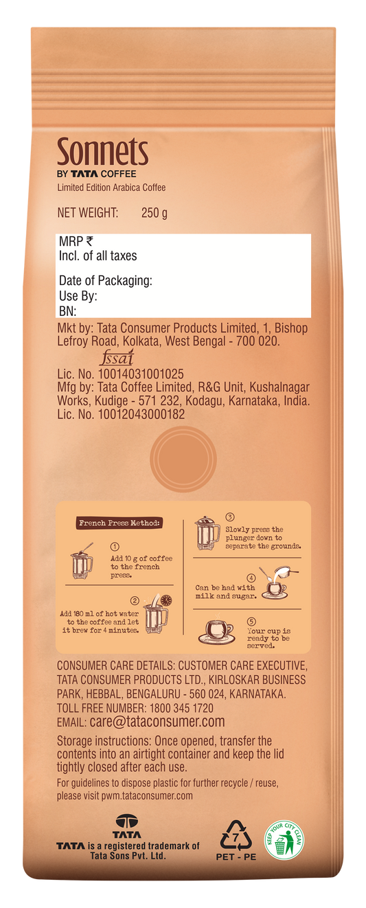 Dark Roast Filter Coffee Nullore Estate