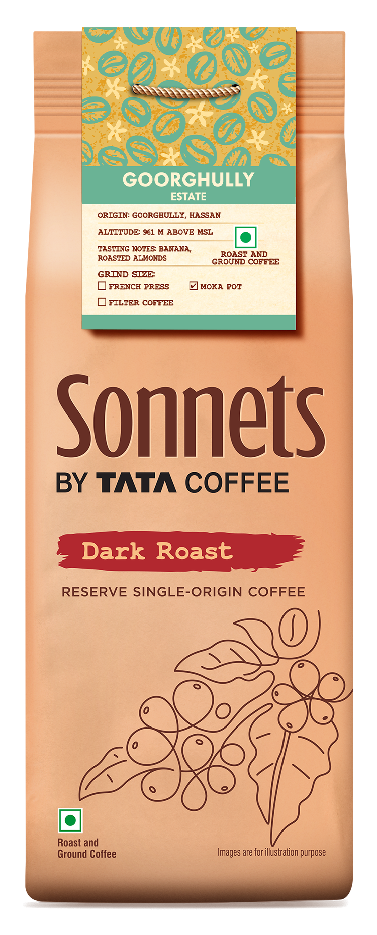 Dark Roast Moka Pot Goorghully Estate