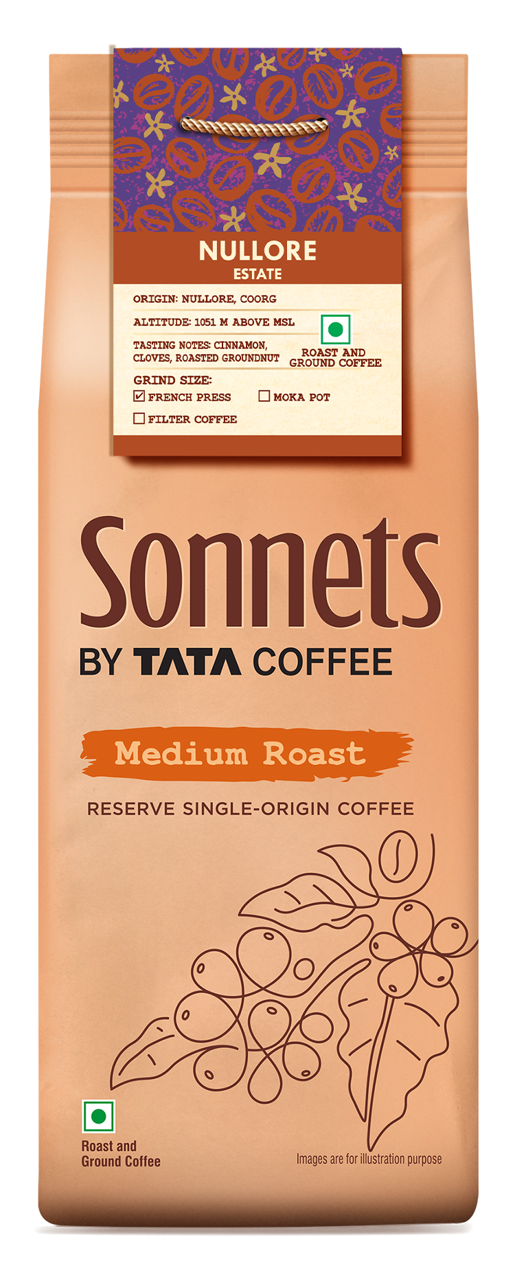 Medium Roast French Press Nullore Estate